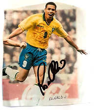 Ronaldo autografo usato  Sassuolo