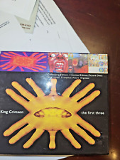 King Crimson - The First Three edição limitada caixa de CD de 3 fotos comprar usado  Enviando para Brazil