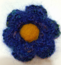 Brooch. flower. blue. for sale  WATERLOOVILLE