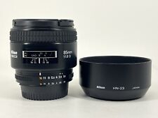 Usado, Lente fixa Nikon NIKKOR 85mm f/1.8D foco automático para câmeras SLR comprar usado  Enviando para Brazil