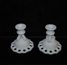 Used, Vintage Westmoreland Milk Glass Candle Holders for sale  Shipping to South Africa