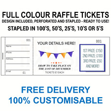 Printed personalised raffle for sale  SLOUGH