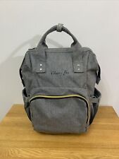 Velocity Bee Nappy Changing Backpack Bag Grey for sale  Shipping to South Africa