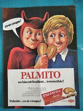Vintage publicité - french ad - PALMITO biscuit BRUN  - 1978 - 21 * 28 cm comprar usado  Enviando para Brazil