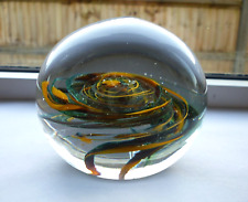 Liskeard glass paperweight. for sale  WORTHING