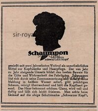 Schaumpon schwarzkopf 1924 gebraucht kaufen  Deutschland
