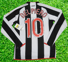 Camiseta deportiva de la Juventus #10 Del Piero 100 % original talla S 2007/2008 Home LS segunda mano  Embacar hacia Argentina