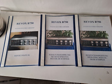 Revox b750 bedienungsanleitung gebraucht kaufen  Neumühl