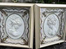 Cameo portrait shadow for sale  Munster