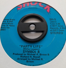 Usado, 70's  Funk 45  *   Symbol 8  *  Party Life  *   SHOCK  *   N M  * comprar usado  Enviando para Brazil