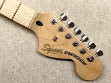 Fender Squier Strat estilo anos 70 CABEÇOTE GRANDE pescoço bordo escala com chaves! comprar usado  Enviando para Brazil