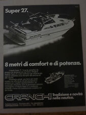 Advertising pubblicita cranchi usato  Cologno Monzese