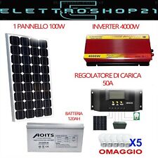 Kit fotovoltaico solare usato  Napoli