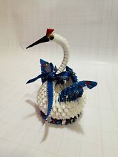 Origami swan handmade for sale  Morgan Hill