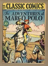 Classics Illustrated 027 Marco Polo #1 FR 1.0 1946 baixo grau comprar usado  Enviando para Brazil