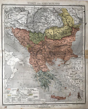 Landkarte türkei griechenland gebraucht kaufen  Eichwalde