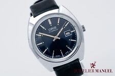 Vintage oris blue for sale  Shipping to Ireland