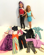 Barbie Sisters SKIPPER e STACIE 2 bonecas Mattel com roupas extras - Lote de 21 peças comprar usado  Enviando para Brazil