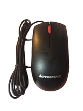 Mouse con cable Lenovo USB Laptop PC Silencioso Óptico Computadora Mouse Negro M-U0025-O segunda mano  Embacar hacia Mexico
