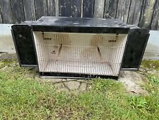 Vintage Double Nest box Finch Bird Cage Rustic Display Prop for sale  Shipping to South Africa