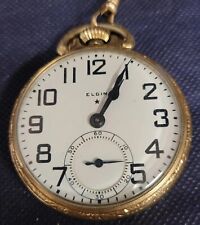 Relógio de bolso vintage Elgin 17 Jewels, usado comprar usado  Enviando para Brazil