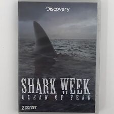 Juego de 2 DVD de la semana del tiburón Ocean of Fear segunda mano  Embacar hacia Argentina