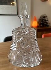 cut crystal decanter for sale  SWADLINCOTE