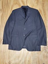 Usado, Casaco esportivo Burberry London masculino preto broche jaqueta listra terno de lã blazer 40 Reg @G5 comprar usado  Enviando para Brazil