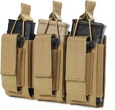 Tactical Molle Mag Pouch Open-Top Molle Double/Triple Magazine Pouches Holder for sale  Shipping to South Africa