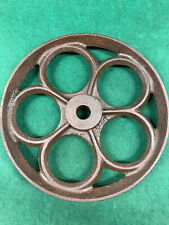 Antique Large 13" Cast Iron Wheel / Steampunk / Farm / Rustic - Primitive  comprar usado  Enviando para Brazil