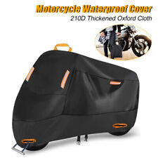 Usado, Capa de motocicleta impermeável 210D poeira chuva neve chuva guarda-sol proteção UV comprar usado  Enviando para Brazil