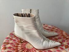 Cream leather jeffery for sale  LEWES