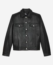 Blouson cuir noir d'occasion  Mareil-Marly