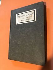Egyptian melodies poems for sale  Rouses Point