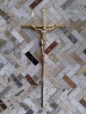Grand crucifix laiton d'occasion  Vichy