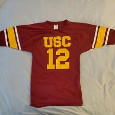 Bike brand USC Trojans  kids Vintage Football Jersey 80's Pac 12  Size YS for sale  Shipping to South Africa