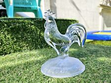 Figurine coq cristal d'occasion  Saint-Omer