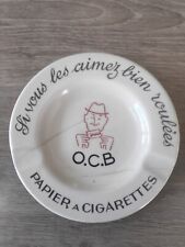 Cendrier ocb faience d'occasion  Ludres