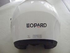 Leopard motorcycle helmet for sale  STAFFORD