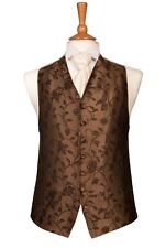Mens brown waistcoat for sale  STRATFORD-UPON-AVON
