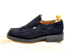 Beech Wood made in Italy mens Slip On shoes all Leather Black UK 9 EU 43 for sale  Shipping to South Africa