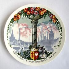 1921 sarreguemines earthenware d'occasion  Expédié en Belgium