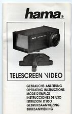 Hama telescreen video gebraucht kaufen  Merseburg