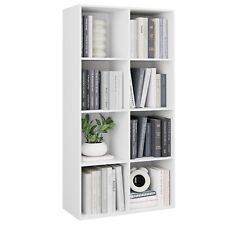Homfa white bookcase for sale  MANCHESTER
