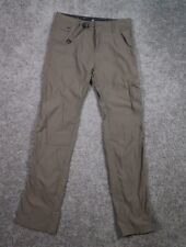 Calça de caminhada Prana 30x33 boot cut Zion nylon elástico cinto rolo perna cintura baixa comprar usado  Enviando para Brazil