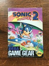 Sonic the Hedgehog 2 II Sega Game Gear apenas manual de instruções comprar usado  Enviando para Brazil