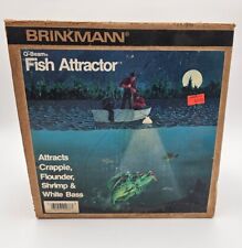Vintage Brinkmann Q-Beam Fish Attractor Floating 12 Volt Fishing Light (Tested) for sale  Shipping to South Africa
