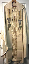 CATHOLIC PRIESTS IVORY GOLD BLUE & GREEN CHASUBLE STOLE GRAPES SLABBINCK BELGIUM for sale  Shipping to South Africa