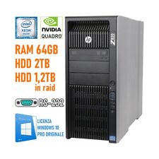 workstation xeon z820 usato  Italia