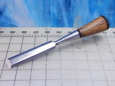 Vintage PEXTO 3/4" wood working Chisel 3-1/2" Bevel blade Socket Wood leather for sale  Shipping to South Africa